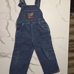 Kids Blue Denim Overalls